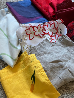 Kodintekstiilejä Finlayson, marimekko, pellava
