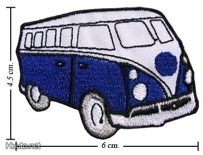 Volkswagen -kangasmerkki / haalarimerkki