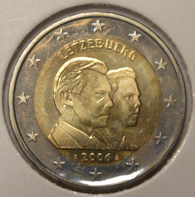 Luxembourg. 2€ 2006. UNC.