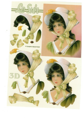 3D "°HIENO VINTAGE ASUINEN NAINEN"° / Le Suh