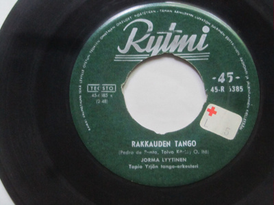 Jorma Lyytinen:Rakkauden tango  7" single