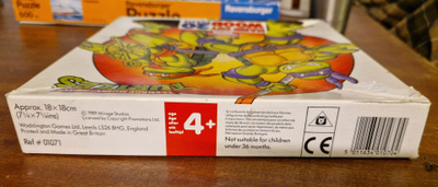 Turtles palapeli 1989 Hieno