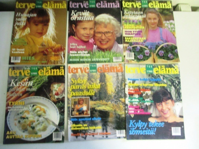 Terve elämä-lehtiä. 1 € kpl