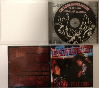 Lepakon Hautajaiset Live 12-13.11.1999 CD