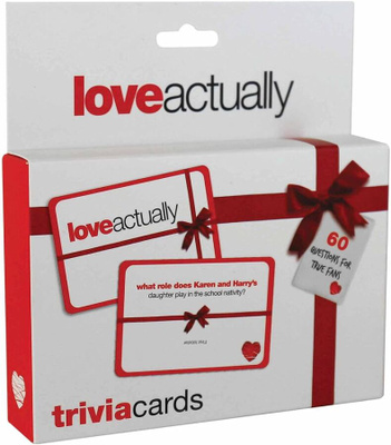 LOVE ACTUALLY 60 TRIVIA CARDS QUIZ	(70 652)	rakkautta vain l