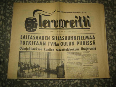 Sanomalehti: Tervareitti 30.11.1962