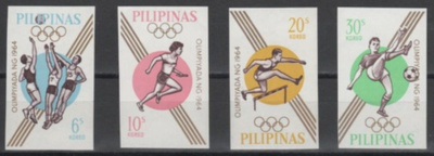 (S0459) PHILIPPINES, 1964 (Summer Olympic Games). Imperf