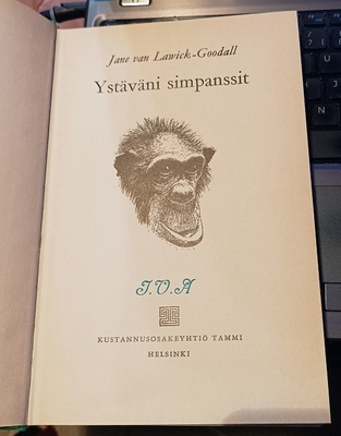 van Lawick-Goodall Jane: Ystäväni simpanssit