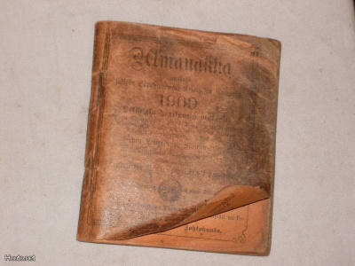 huuda syntymävuotesi almanakka 1909