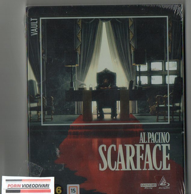 Scarface-Arpinaama	(36 477)	UUSI	-FI-	4K HD+BLUR	Steelbox,	(