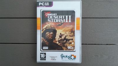 PC CD: Conflict: Desert Storm II 2 peli (2003)