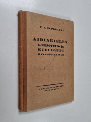 F. A. Hästesko : Äidinkielen kirjoitus- ja kielioppi kans...