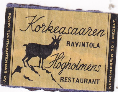 Helsinki, Korkeasaaren Ravintola   s15/2