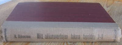 Rudolf Björnsson: Mitä akkunaverhojen takana tapahtuu I-II