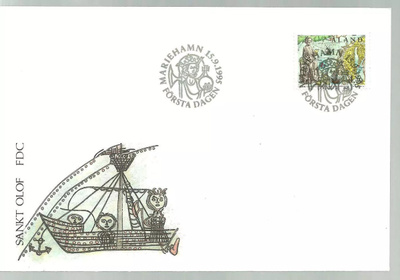 ÅLAND EPK FDC 7/1995: St Olof, historia