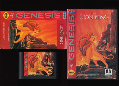 Sega Genesis (Mega Drive): Disney's The Lion King (CIB)