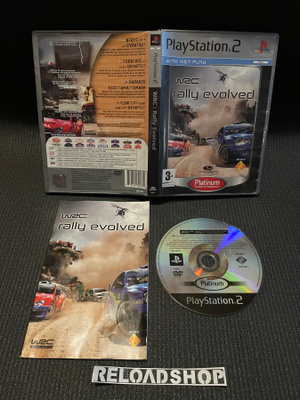 WRC Rally Evolved Platinum - Nordic PS2 - CIB