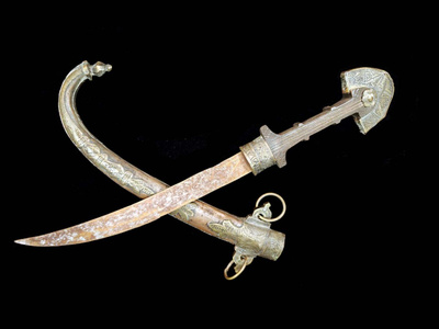 Marokkolainen ”Koumaya” -tikari, 1800-luku