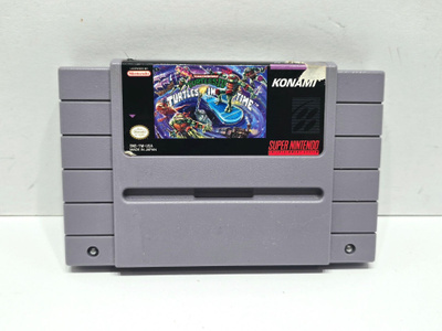 SNES - Teenage Mutant Ninja Turtles IV: Turtles (USA)in Time