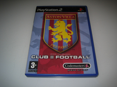 Aston Villa Club Football **PS2**