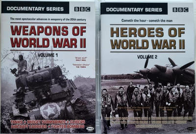 WEAPONS OF WORLD WAR II + HEROES OF WORLD WAR II DVD