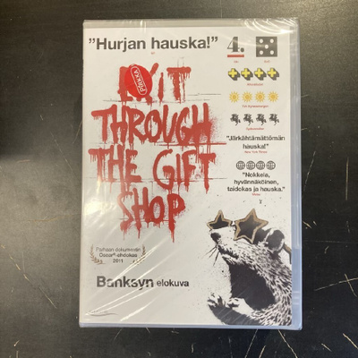 Exit Through The Gift Shop DVD (UUSI)