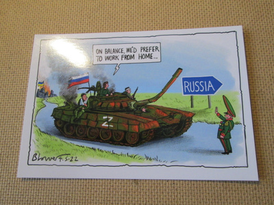 Ukraina: propaganda postikortti