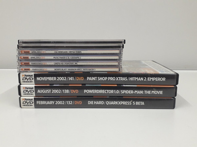 PC Format 2002 cd PCF132-PCF142 osa (6cd, 3dvd)