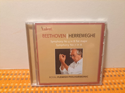 Beethoven:Symphony No 4 & No 7-Herreweghe CD