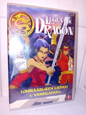 Dvd Legend of the Dragon Lohikäärmeen merkki 5 Vankilapako