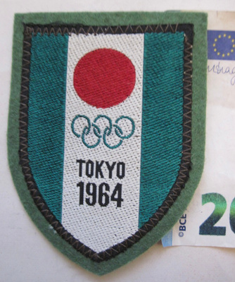 VANHA Kangasmerkki Tokyo Japani 1964 Olympia
