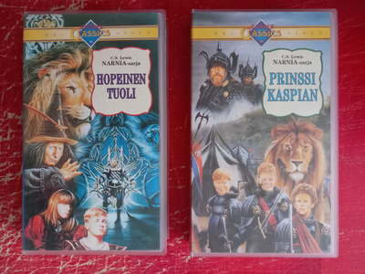 Narnia sarja 5€/kpl Suomi [VHS]