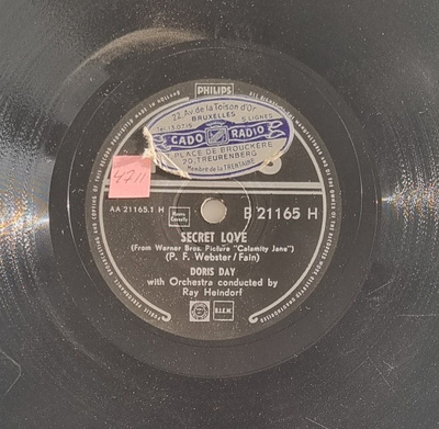 Savikiekko 1953 - Doris Day - Philips B 21165 H