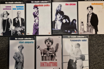 Charlie Chaplin 7 Kpl -DVD
