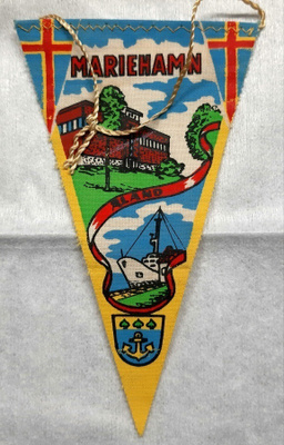 Maarianhamn  Åland vintage pieni matkailuviiri