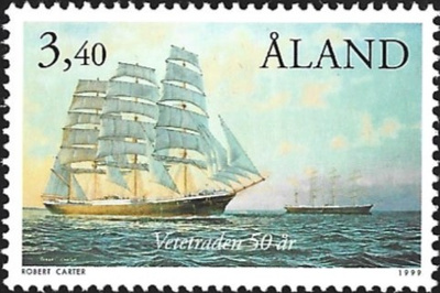 Åland 1999  Vehnäreitti  3,40 mk ** LaPe 155