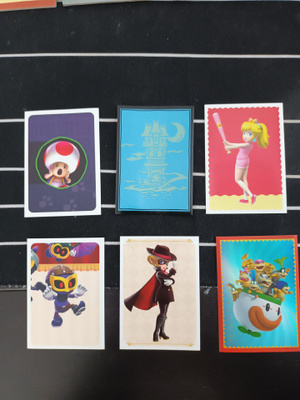Panini Super Mario -tarrat, 6 kpl