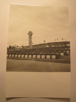 VANHA Valokuva  Tampere Sankarihaudat 1940-luku 18x12cm