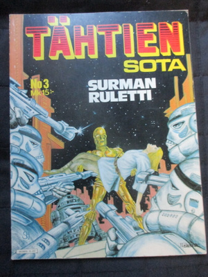 TÄHTIEN SOTA 1979 3 - Surman Ruletti (Semic)