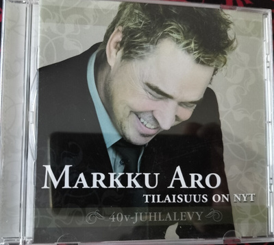 MARKKU ARO-TILAISUUS ON NYT 40v-juhlalevy-CD, v.2008,BONNIER