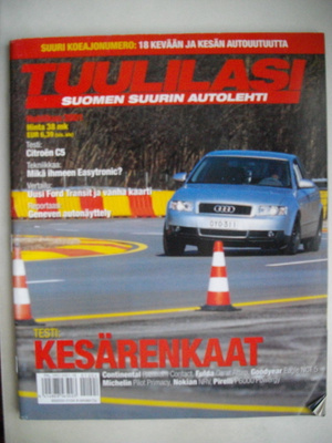 Tuulilasi - huhtikuu 2001 (30.8)