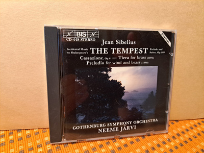 Sibelius:Tempest-Neeme Järvi CD