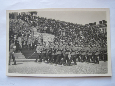 VANHA Valokuva Helsinki Paraati 16.5.1920
