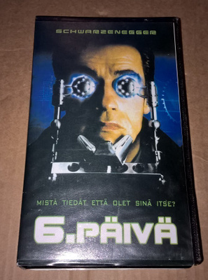 6.PÄIVÄ VHS SCHWARZENEGGER