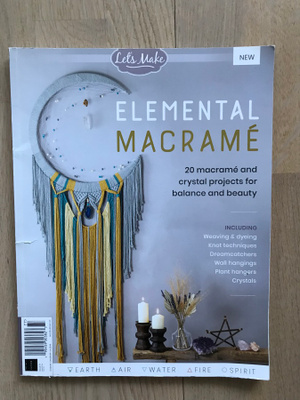 Elemental Makrame - makramee mallikirja Rebecca Millar