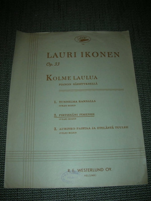 Nuotti Ikonen: Pirtissäni pimenee