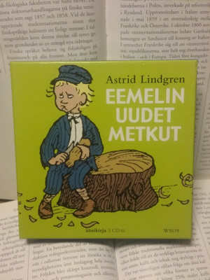 Astrid Lindgren - Eemelin uudet metkut (äänikirja, CD)
