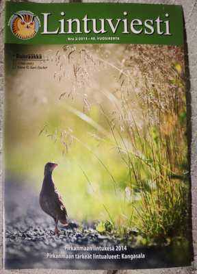 LINTUVIESTI 2/2015 Pily yhdistyslehti