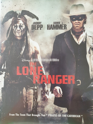 The Lone Ranger DVD ( Johnny Depp)