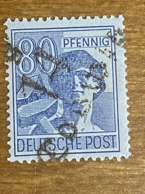 SAKSA 1948 NEUVOSTOLIITTO SEKTORI MERKKI**
